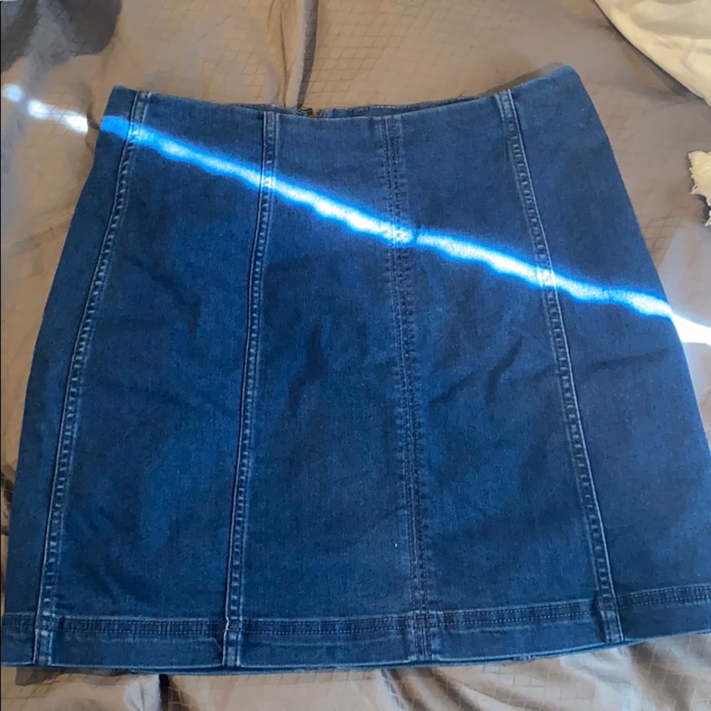 Free People Denim Skirt